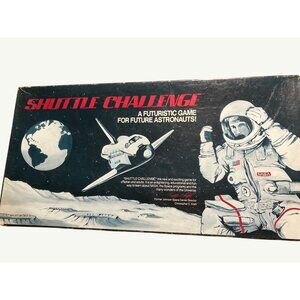 Shuttle Challenge 1980's NASA Space Exploration Vintage Board Game  Ages 8+